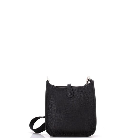 Hermes Evelyne Bag Gen III Clemence TPM Black - Picture 3 of 7